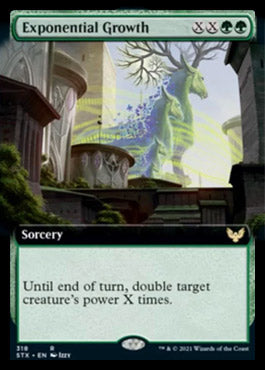 Exponential Growth (Extended Art) [Strixhaven: School of Mages] | Exor Games Truro
