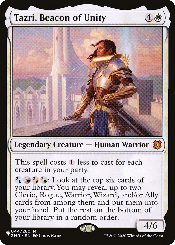 Tazri, Beacon of Unity (ZNR) [The List] | Exor Games Truro