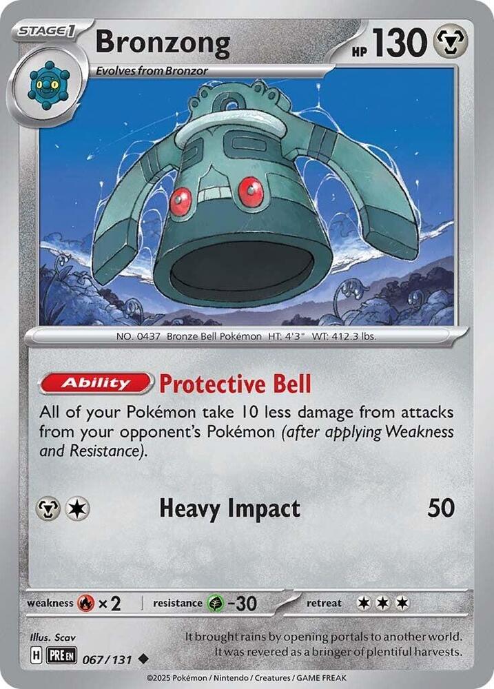 Bronzong (067/131) [Scarlet & Violet: Prismatic Evolutions] | Exor Games Truro