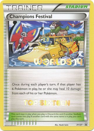 Champions Festival (XY27) (2014 Top Sixteen) [XY: Black Star Promos] | Exor Games Truro