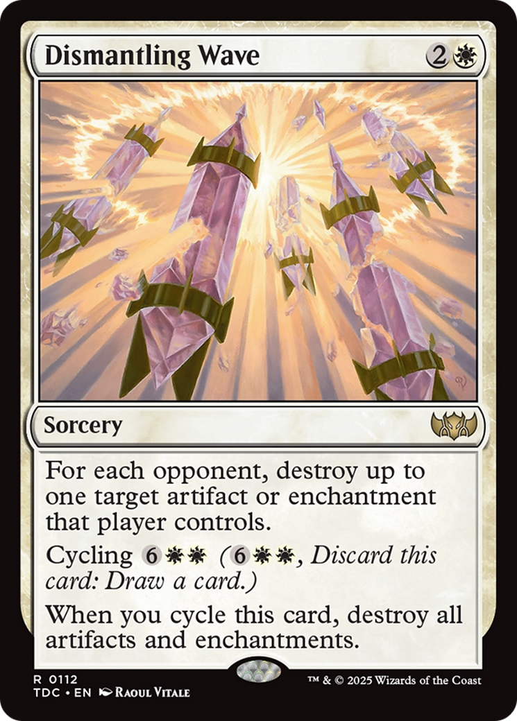 Dismantling Wave [Tarkir: Dragonstorm Commander] | Exor Games Truro