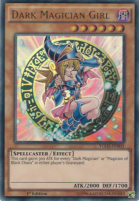 Dark Magician Girl [YGLD-ENB03] Ultra Rare | Exor Games Truro