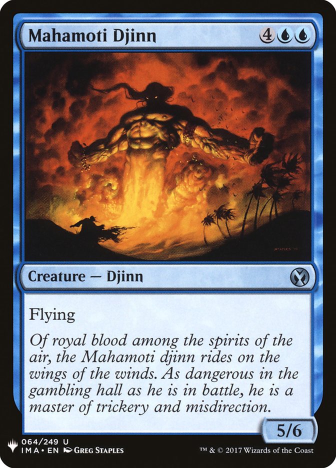 Mahamoti Djinn [Mystery Booster] | Exor Games Truro