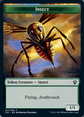 Beast (011) // Insect Double-Sided Token [Commander 2021 Tokens] | Exor Games Truro