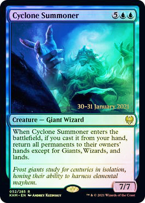 Cyclone Summoner [Kaldheim Prerelease Promos] | Exor Games Truro