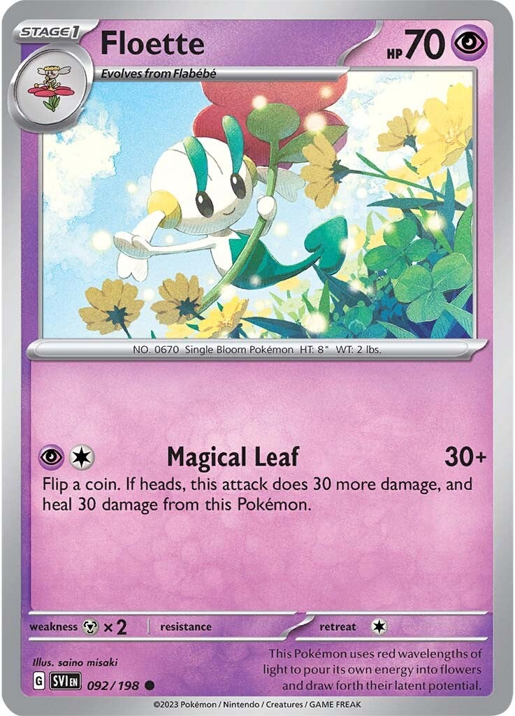 Floette (092/198) [Scarlet & Violet: Base Set] | Exor Games Truro