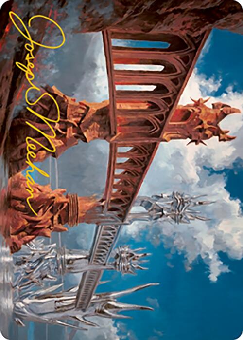 Silverbluff Bridge Art Card (Gold-Stamped Signature) [Modern Horizons 2 Art Series] | Exor Games Truro