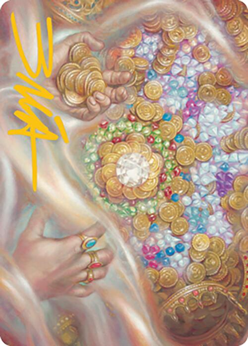 Strike It Rich Art Card (Gold-Stamped Signature) [Modern Horizons 2 Art Series] | Exor Games Truro