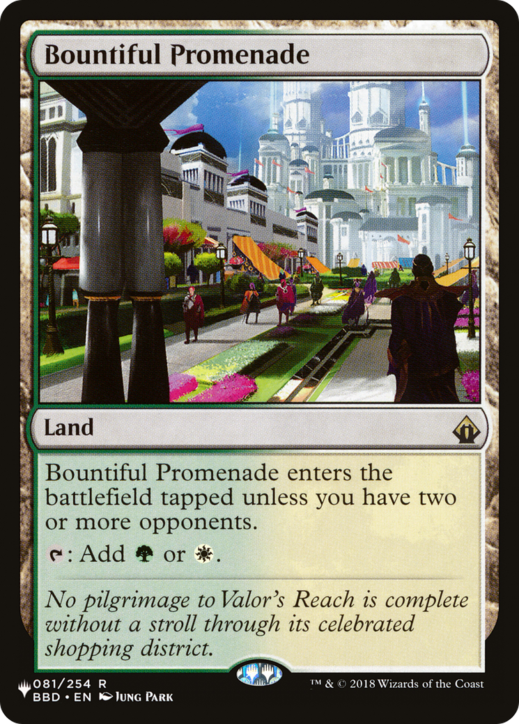 Bountiful Promenade [The List] | Exor Games Truro