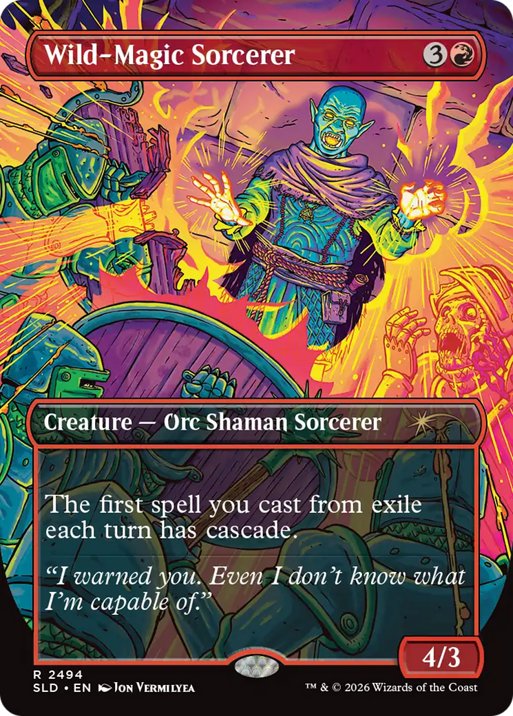 Wild-Magic Sorcerer [Secret Lair Drop Series] | Exor Games Truro
