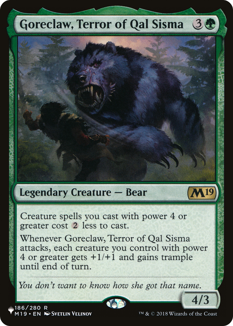 Goreclaw, Terror of Qal Sisma [The List] | Exor Games Truro