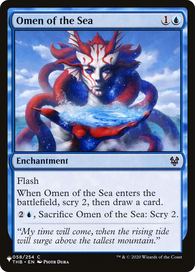 Omen of the Sea [The List Reprints] | Exor Games Truro