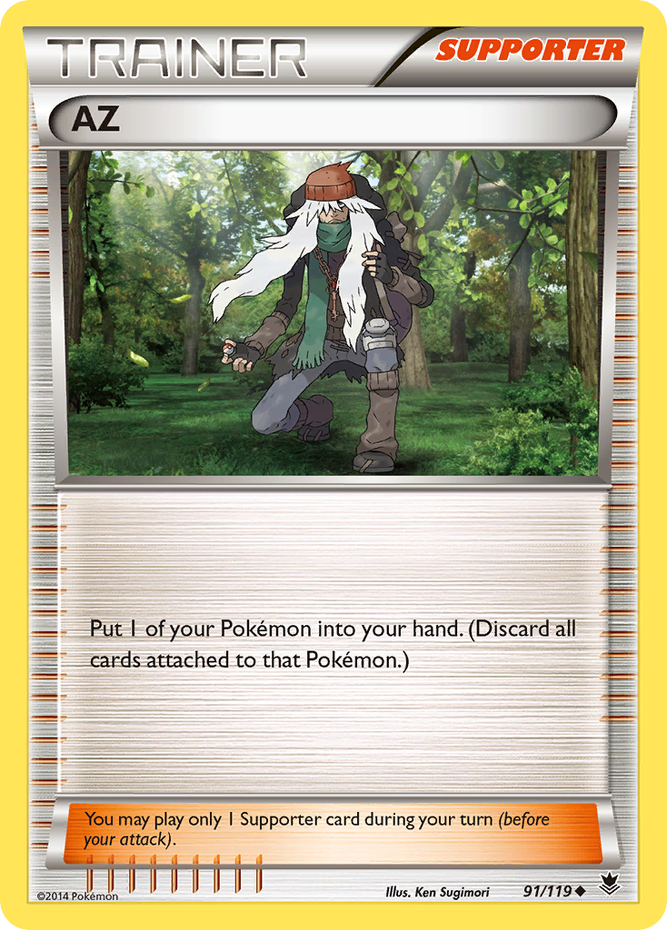 AZ (91/119) [XY: Phantom Forces] | Exor Games Truro