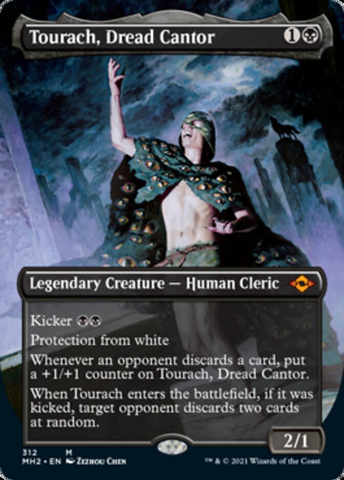 Tourach, Dread Cantor (Borderless Alternate Art) [Modern Horizons 2] | Exor Games Truro