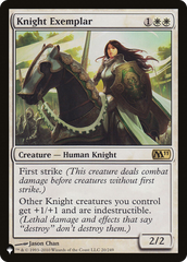 Knight Exemplar (Magic 2011) [The List] | Exor Games Truro