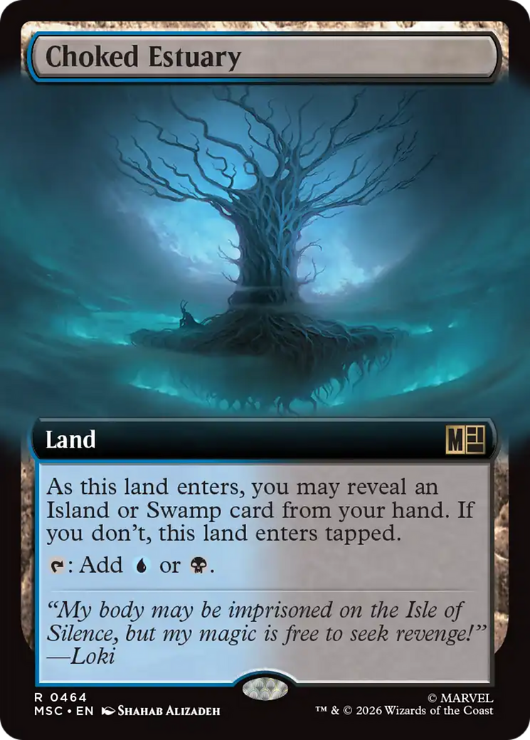 Choked Estuary (Extended Art) [Marvel Super Heroes Commander] | Exor Games Truro