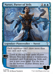 Narset, Parter of Veils (White Border) [Mystery Booster 2] | Exor Games Truro