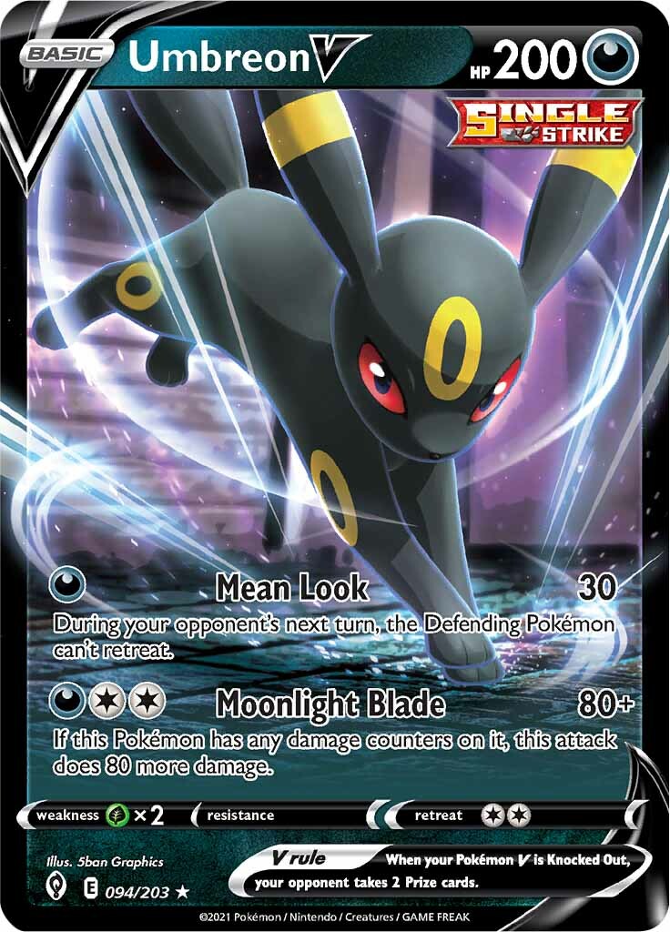 Umbreon V (094/203) [Sword & Shield: Evolving Skies] | Exor Games Truro