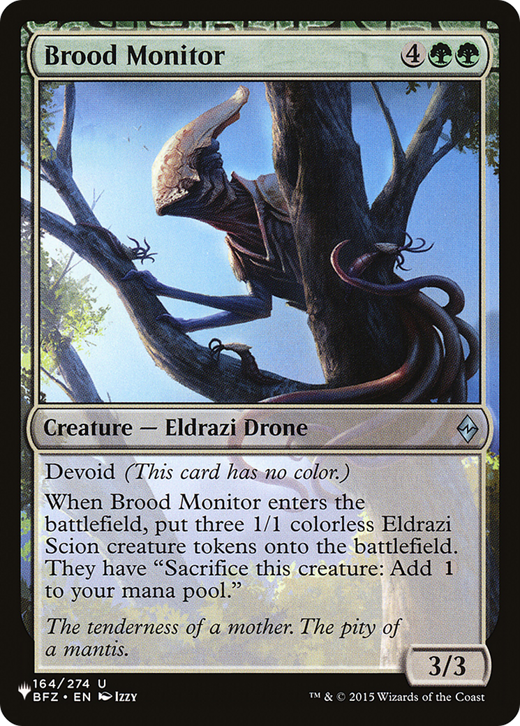 Brood Monitor [The List Reprints] | Exor Games Truro