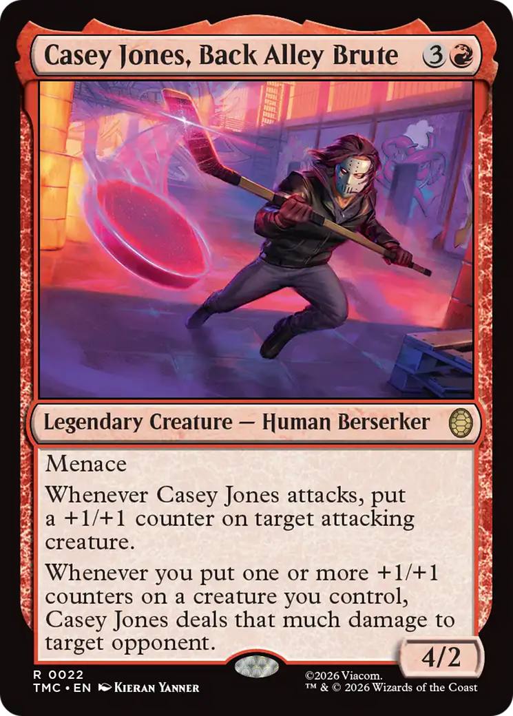 Casey Jones, Back Alley Brute [Teenage Mutant Ninja Turtles Commander] | Exor Games Truro