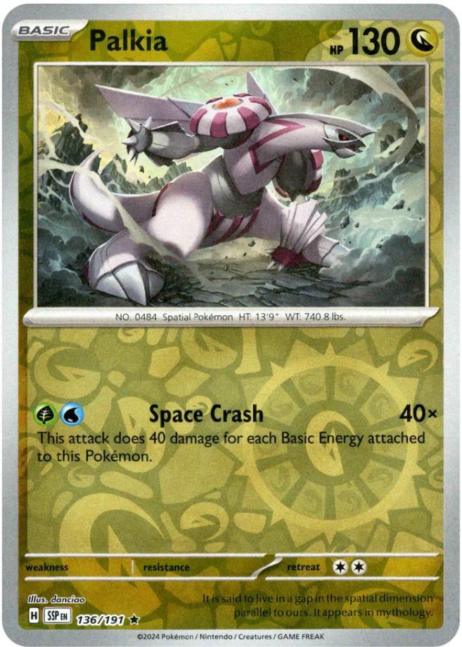 Palkia (136/191) [Scarlet & Violet: Surging Sparks] | Exor Games Truro