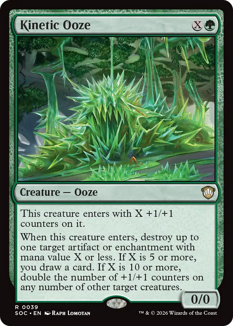 Kinetic Ooze [Secrets of Strixhaven Commander] | Exor Games Truro