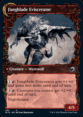 Fangblade Brigand // Fangblade Eviscerator (Showcase Equinox) [Innistrad: Midnight Hunt] | Exor Games Truro