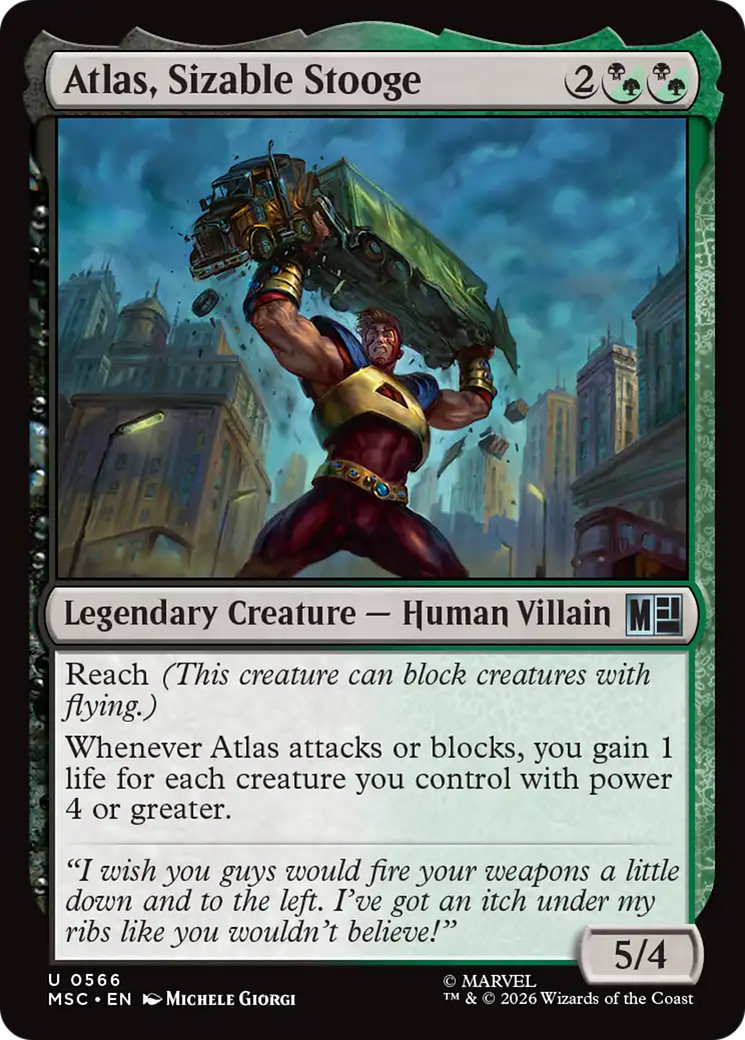 Atlas, Sizable Stooge [Marvel Super Heroes] | Exor Games Truro