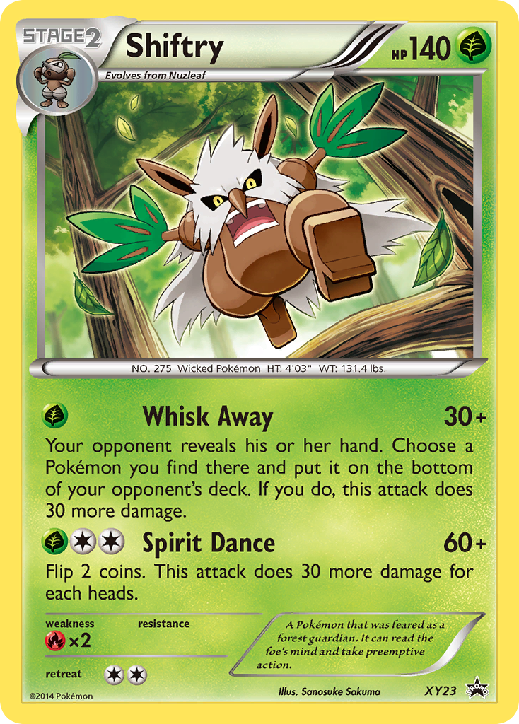 Shiftry (XY23) [XY: Black Star Promos] | Exor Games Truro