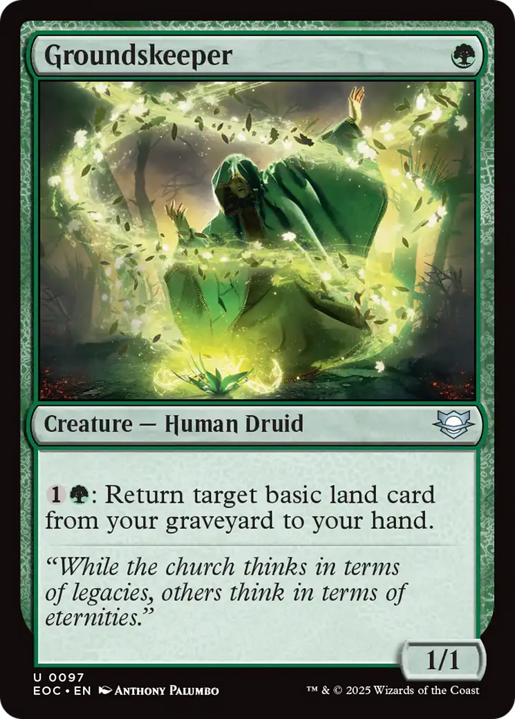 Groundskeeper [Edge of Eternities Commander] | Exor Games Truro