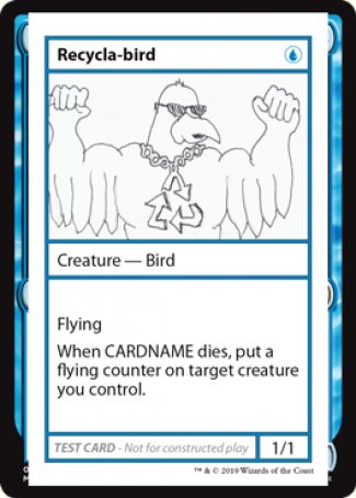 Recycla-bird (2021 Edition) [Mystery Booster Playtest Cards] | Exor Games Truro