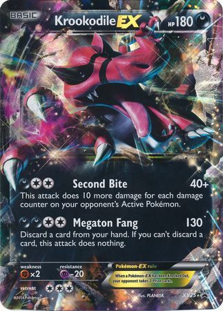 Krookodile EX (XY25) (Jumbo Card) [XY: Black Star Promos] | Exor Games Truro