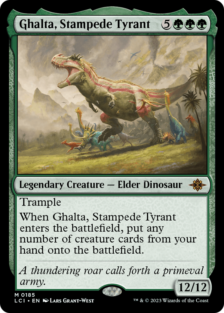 Ghalta, Stampede Tyrant [The Lost Caverns of Ixalan] | Exor Games Truro