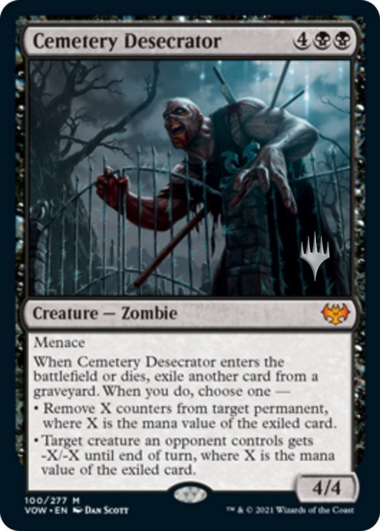 Cemetery Desecrator [Aetherdrift Promos] | Exor Games Truro