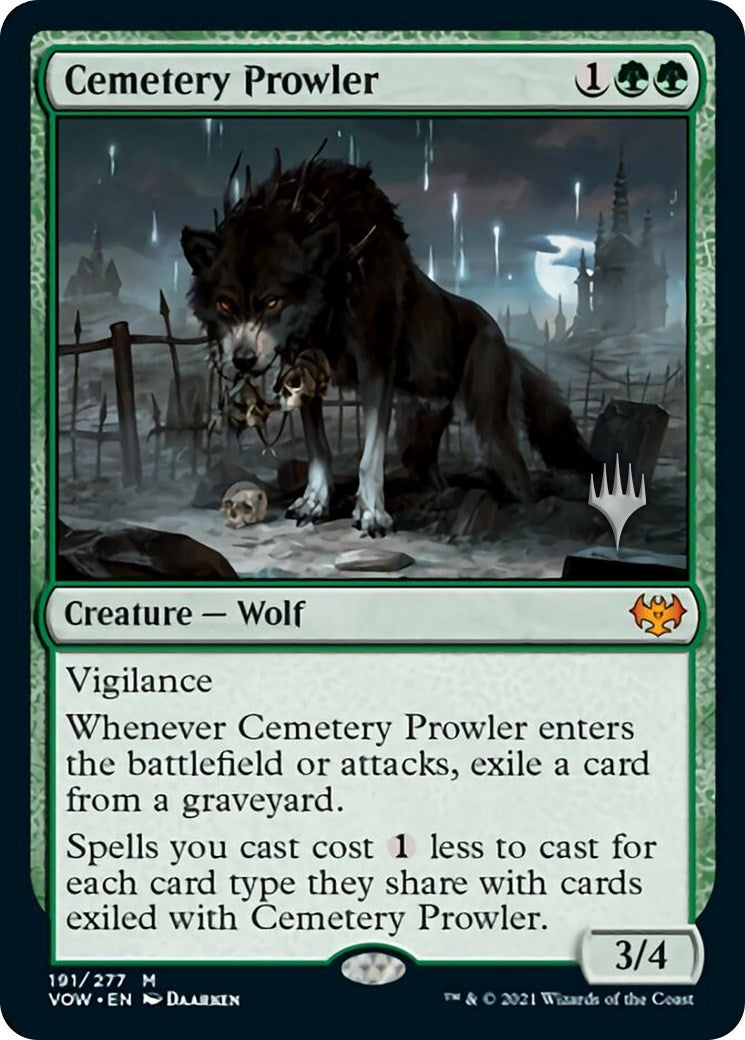Cemetery Prowler (Promo Pack) [Aetherdrift Promos] | Exor Games Truro