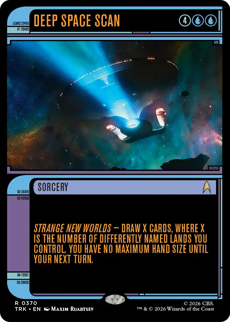 Deep Space Scan (Showcase) [Star Trek] | Exor Games Truro