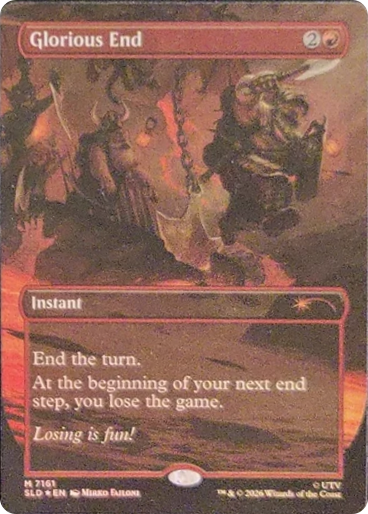 Glorious End [Secret Lair Drop Series] | Exor Games Truro