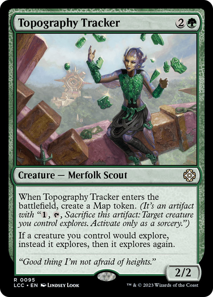 Topography Tracker [The Lost Caverns of Ixalan Commander] | Exor Games Truro