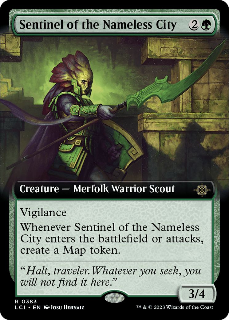 Sentinel of the Nameless City (Extended Art) [The Lost Caverns of Ixalan] | Exor Games Truro