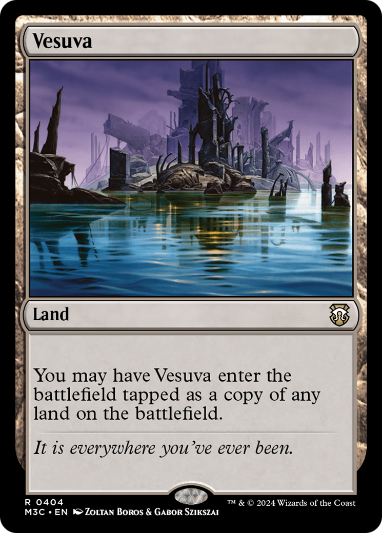 Vesuva (Ripple Foil) [Modern Horizons 3 Commander] | Exor Games Truro