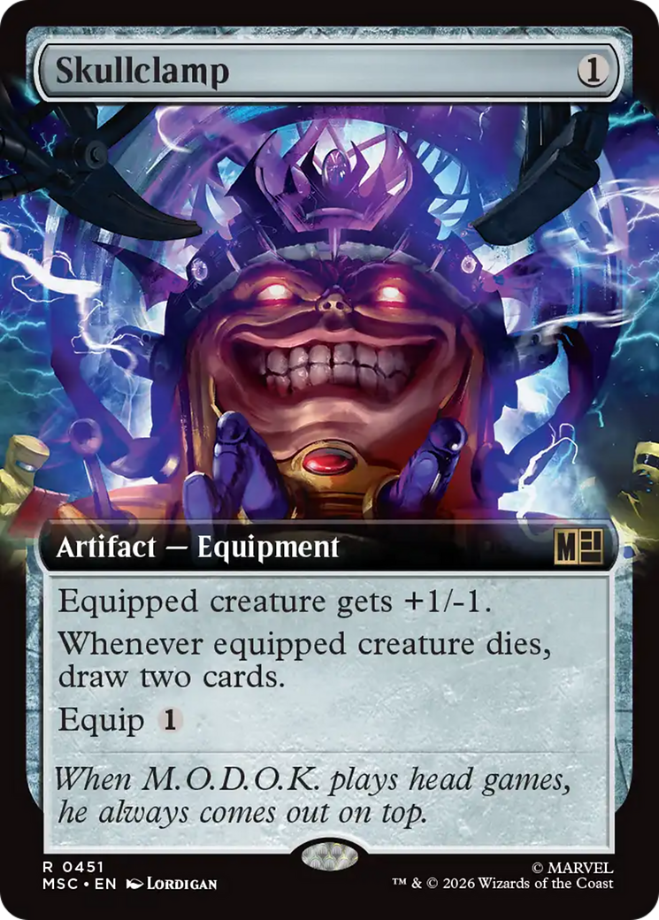 Skullclamp (Extended Art) [Marvel Super Heroes Commander] | Exor Games Truro