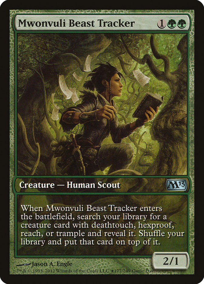 Mwonvuli Beast Tracker (Game Day) [Magic 2013 Promos] | Exor Games Truro