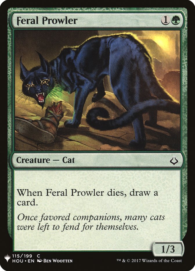 Feral Prowler [Mystery Booster] | Exor Games Truro