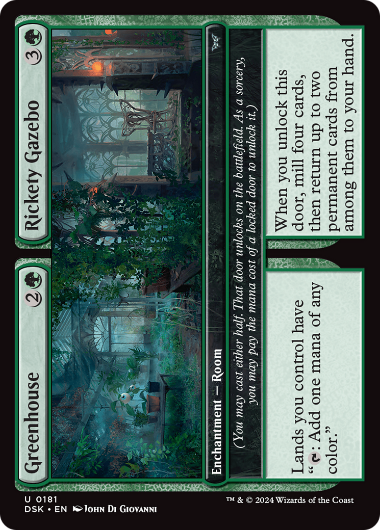 Greenhouse // Rickety Gazebo [Duskmourn: House of Horror] | Exor Games Truro