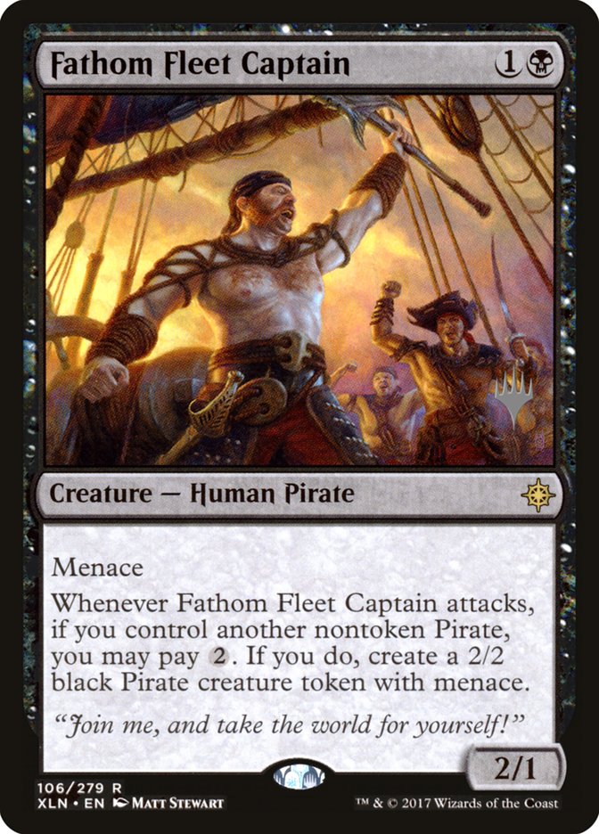 Fathom Fleet Captain (Promo Pack) [Ixalan Promos] | Exor Games Truro