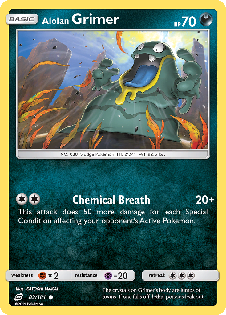 Alolan Grimer (83/181) [Sun & Moon: Team Up] | Exor Games Truro