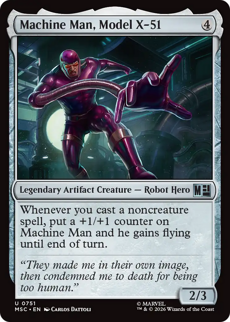 Machine Man, Model X-51 [Marvel Super Heroes Commander] | Exor Games Truro