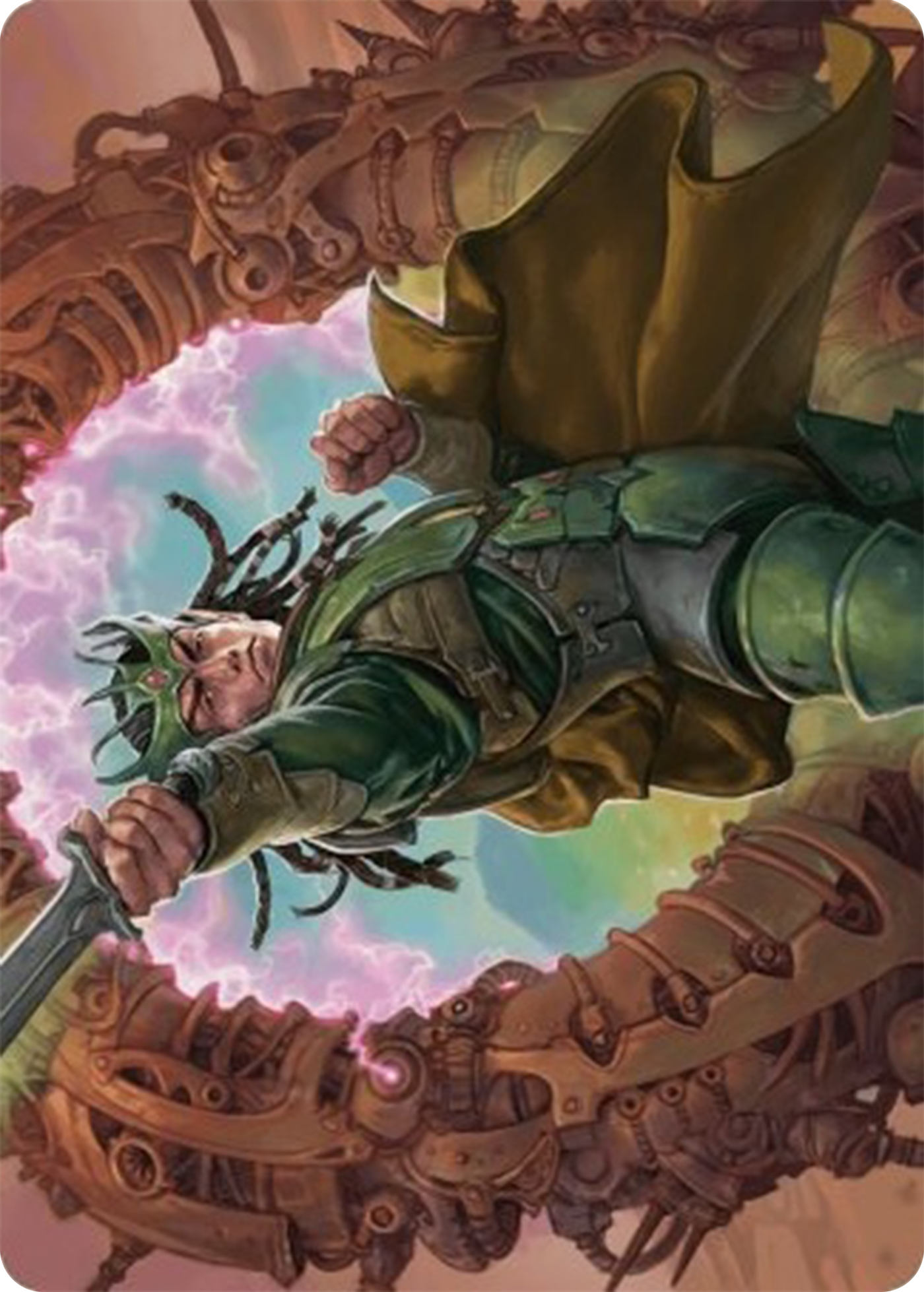 Eladamri, Korvecdal Art Card [Modern Horizons 3 Art Series] | Exor Games Truro