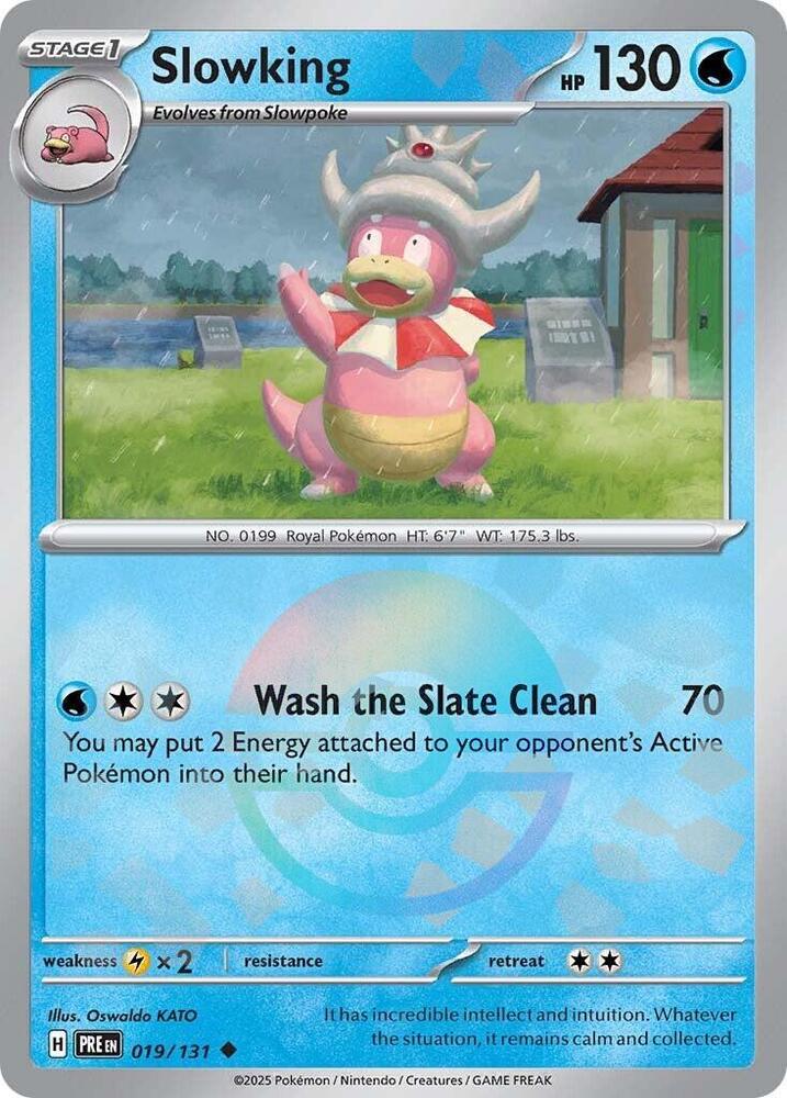 Slowking (019/131) (Poke Ball Pattern) [Scarlet & Violet: Prismatic Evolutions] | Exor Games Truro