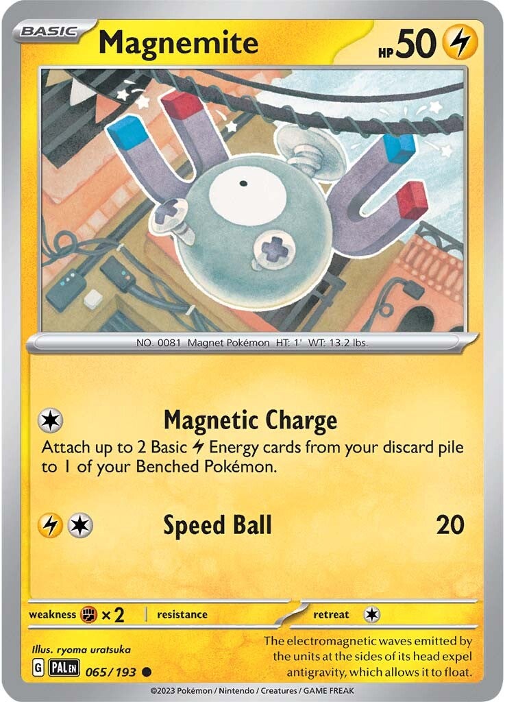 Magnemite (065/193) [Scarlet & Violet: Paldea Evolved] | Exor Games Truro